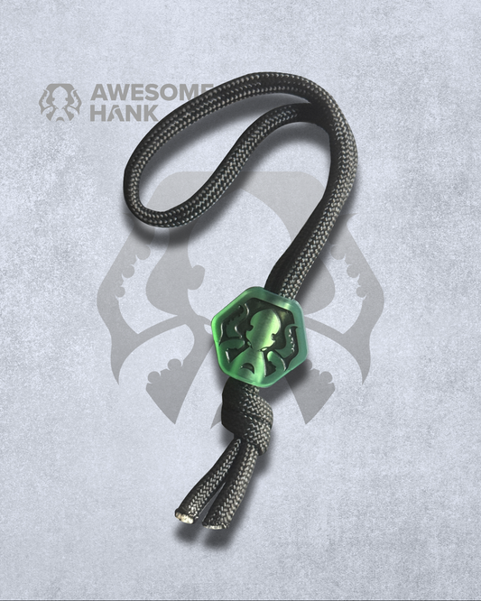 EMERALD KEXAGON BEAD