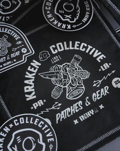 INKY KRAKEN COLLECTIVE HANDKERCHIEF (XL) - EDC HANK