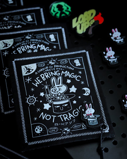 NO TRAGIC RABBIT HANDKERCHIEF + PATCH PACK