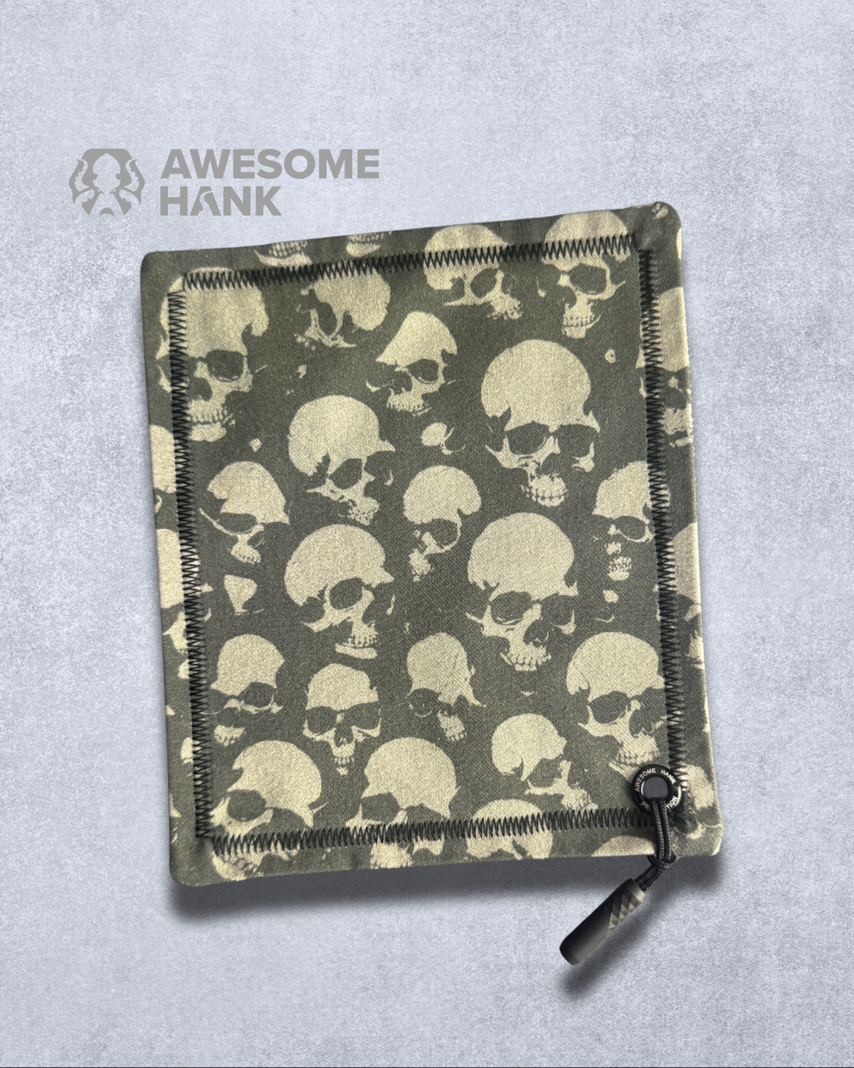 FIELD O' SKULLS HANDKERCHIEF (MINI) - EDC HANK