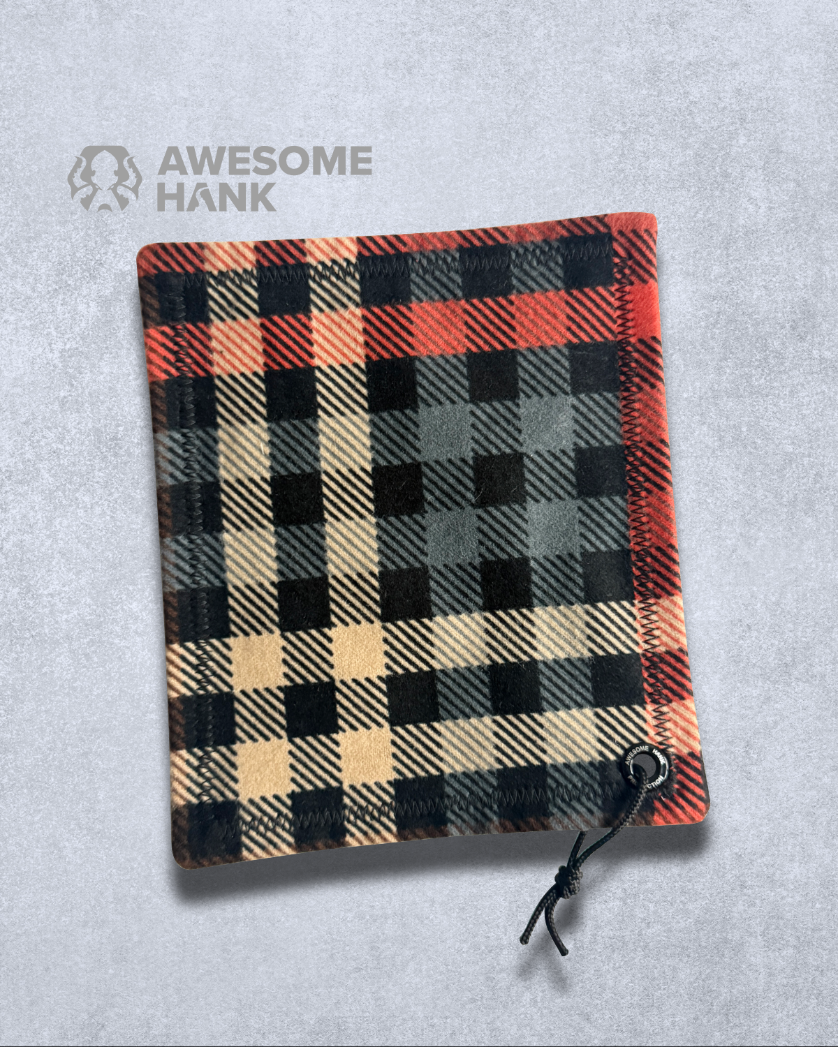 FLANNEL ACORN HANDKERCHIEF