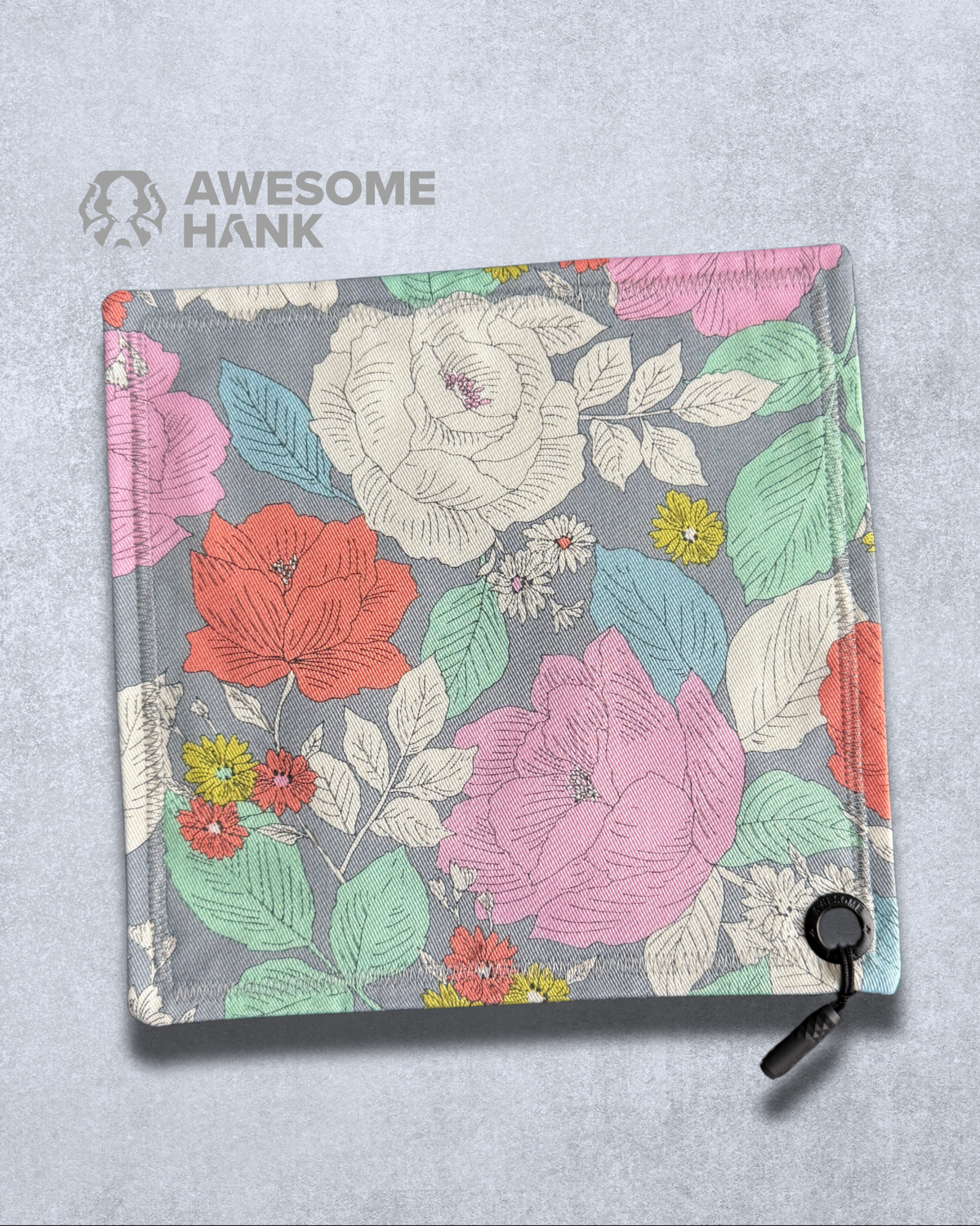 FLORAL ASH HANDKERCHIEF (HUSKY) - EDC HANK