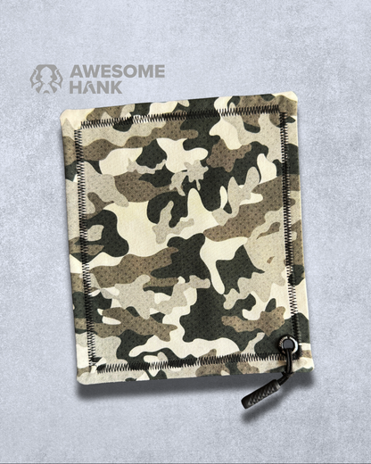 GRAYSCALE CAMO HANDKERCHIEF (MINI) - EDC HANK