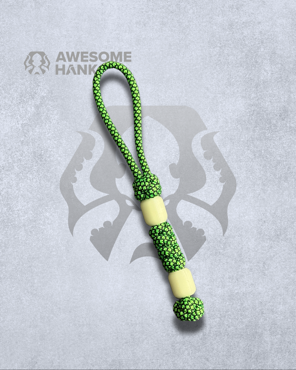 EVERFORGE GREEN-GLOW BARREL LANYARD
