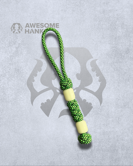 EVERFORGE GREEN-GLOW BARREL LANYARD