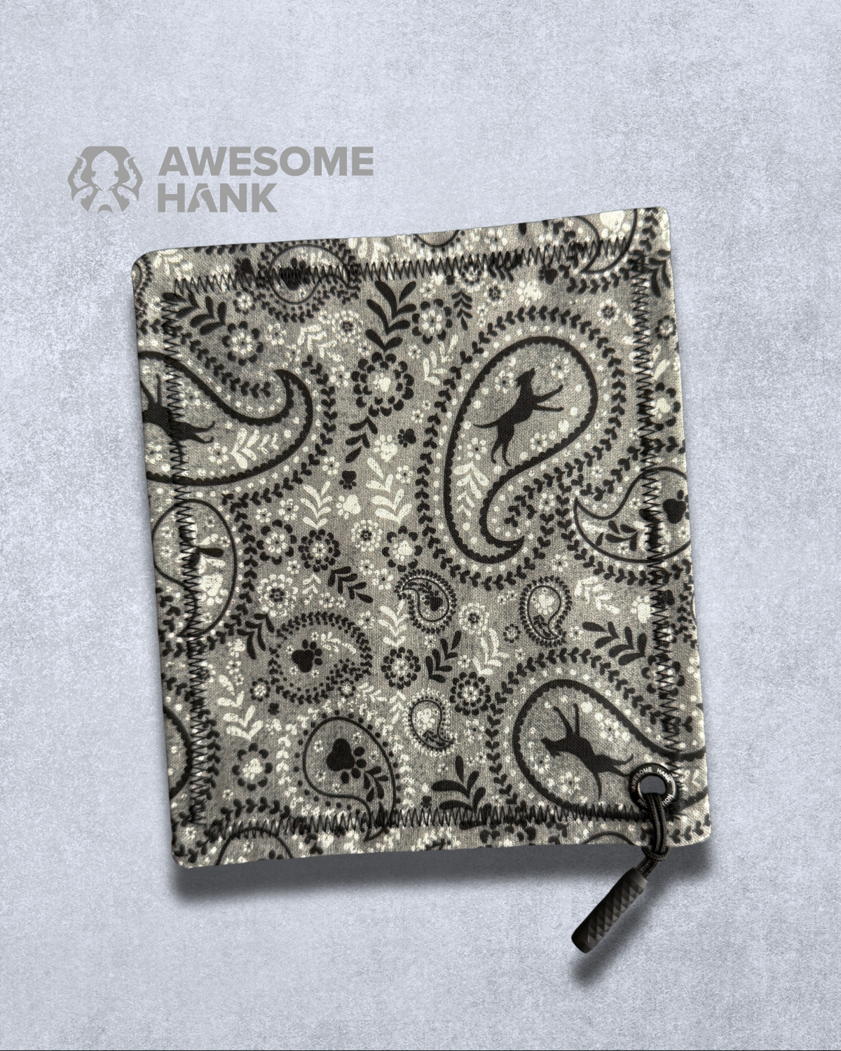 GREYHOUND PAISLEY HANDKERCHIEF (MINI) - EDC HANK