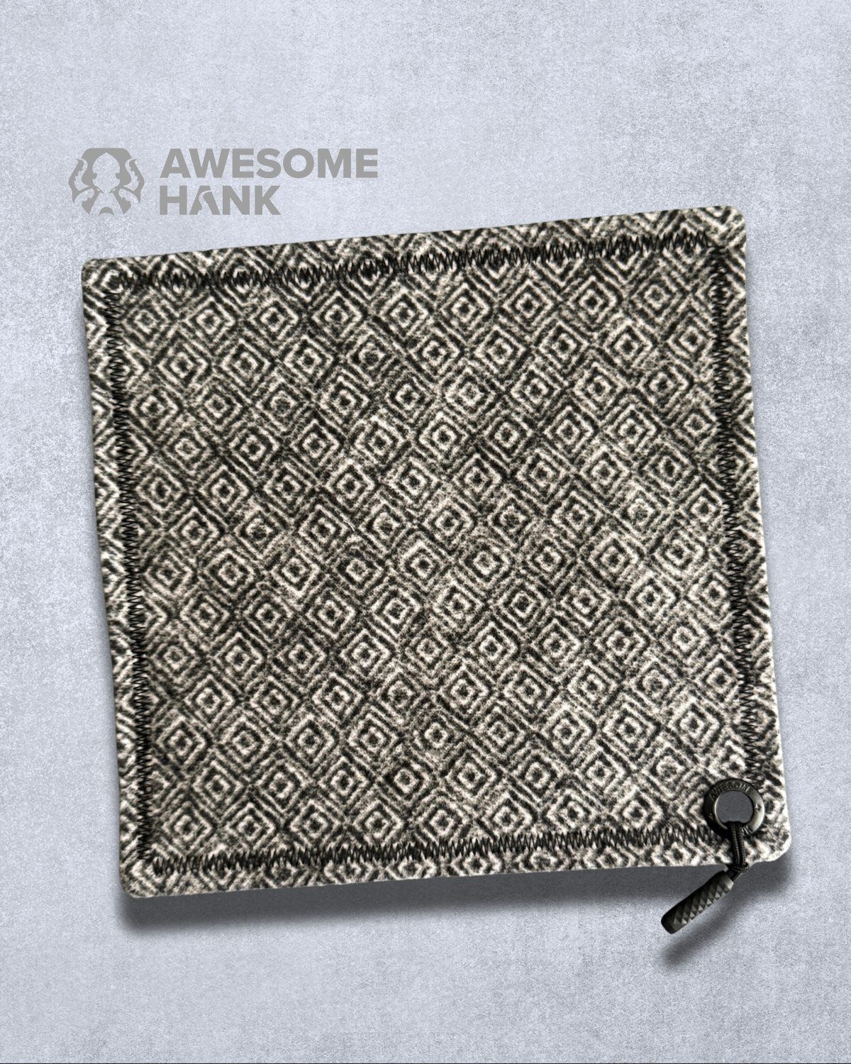HAZE DIAMONDS FLANNEL HANDKERCHIEF (XL) - EDC HANK