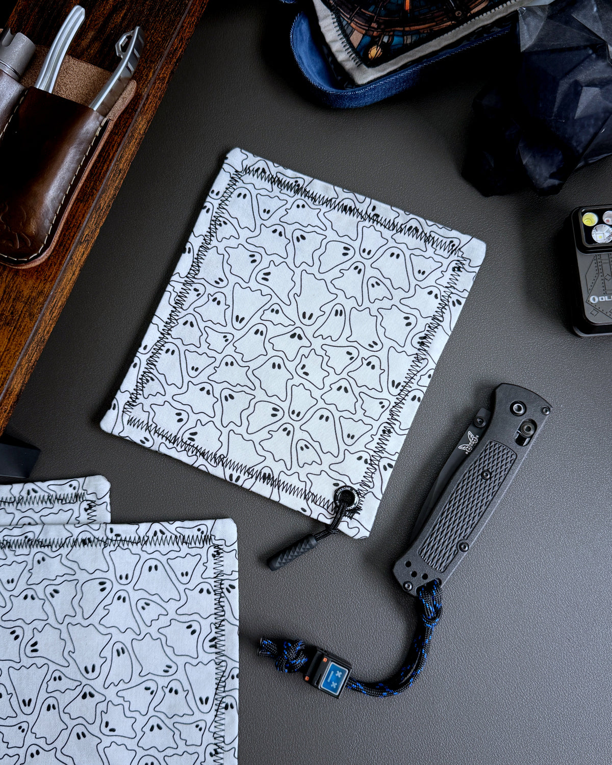 NANO GHOSTS HANDKERCHIEF (MINI) - EDC HANK