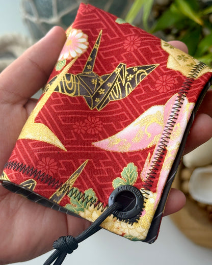 RED CRANE HANDKERCHIEF (XL)