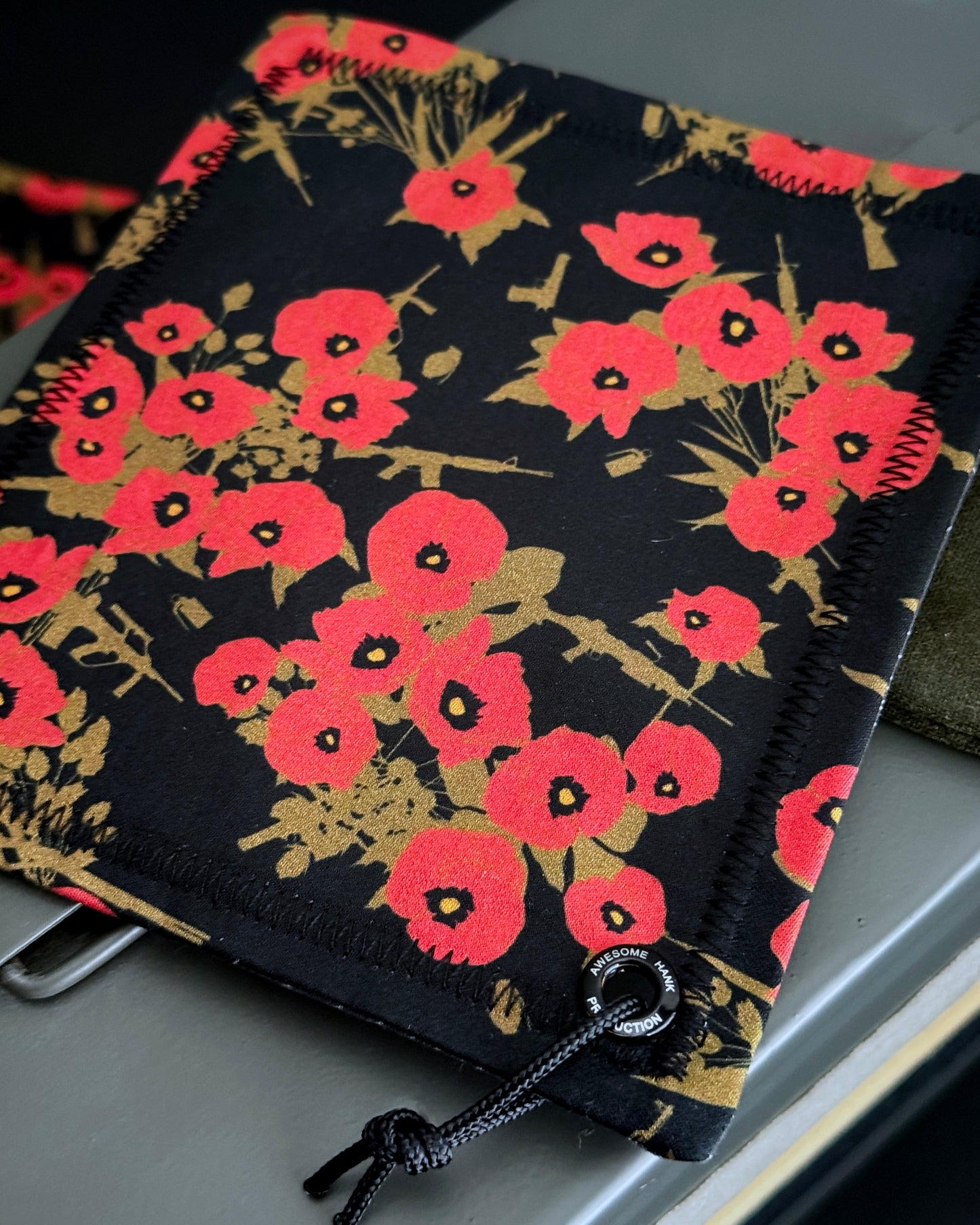 POPPIES OF WAR HANDKERCHIEF (SBWC BACKING)