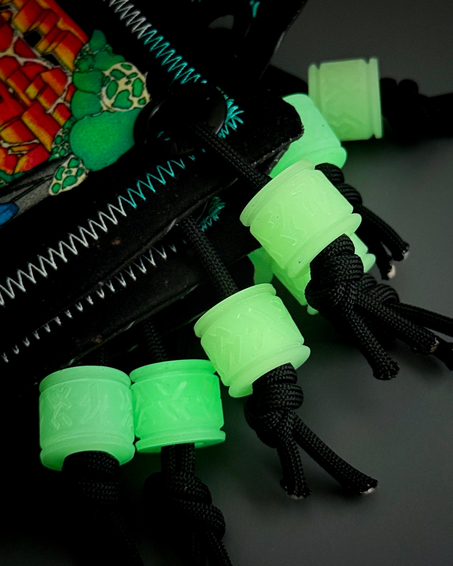 THE MARTIAN HANDKERCHIEF + GITD BEAD