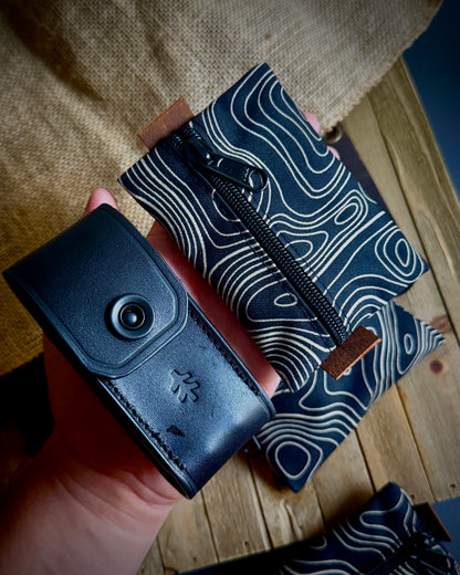ALPINE MINI SCOUT POUCH (BLACK TOPO CORDURA)