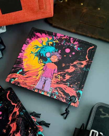 VERMILION DIVINATION HANDKERCHIEF (XL)