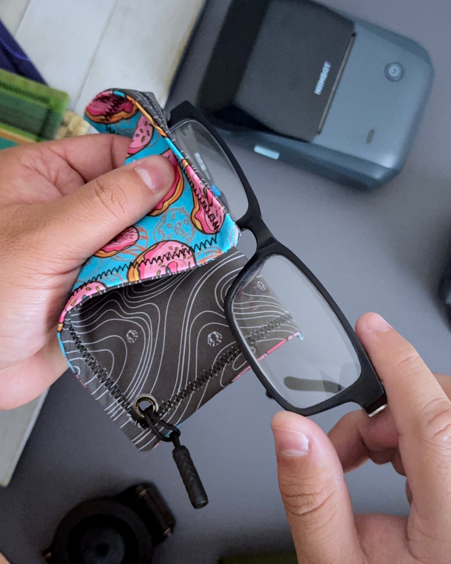 PINK FROSTING HANDKERCHIEF