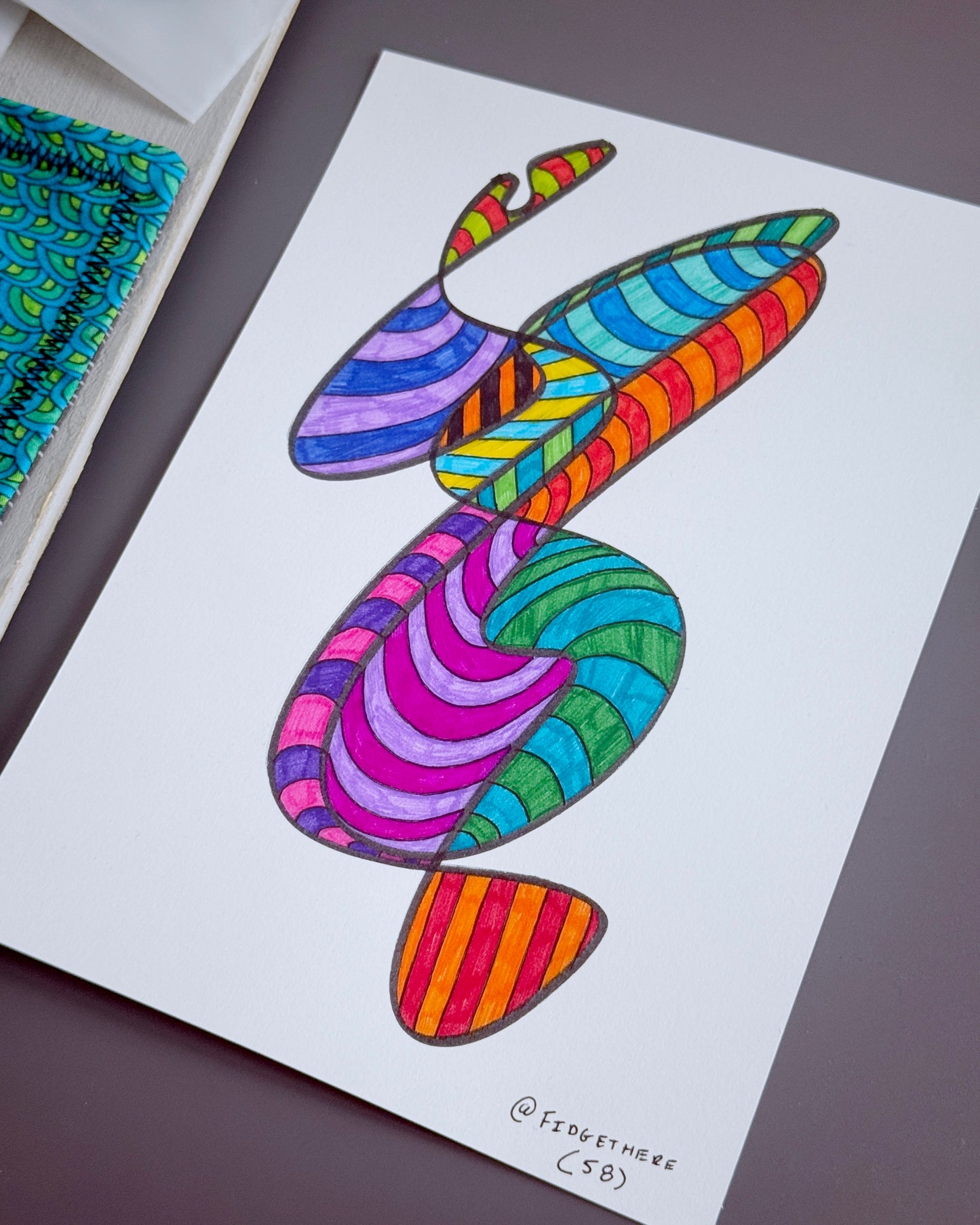 ABSTRACT HANDKERCHIEF + PATCH + ARTWORK BUNDLE