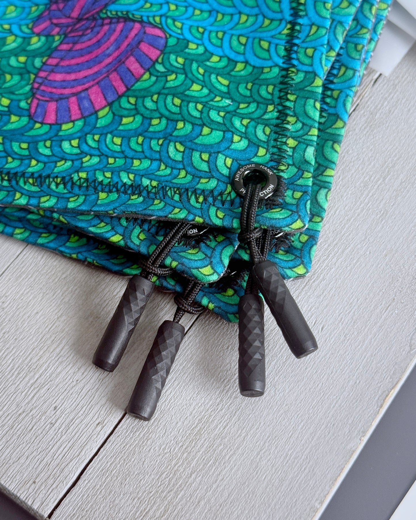 ABSTRACT HANDKERCHIEF + PATCH + ARTWORK BUNDLE