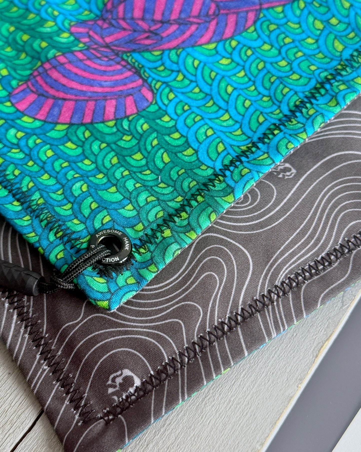 ABSTRACT HANDKERCHIEF + PATCH + ARTWORK BUNDLE