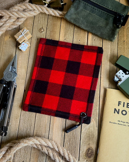 FLANNEL BUFFALO PLAID HANDKERCHIEF