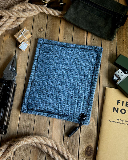 FLANNEL OCEAN TWEED HANDKERCHIEF
