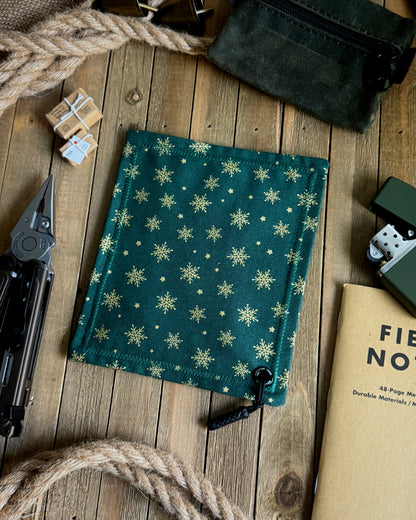 GOLDEN SNOWFLAKE HANDKERCHIEF