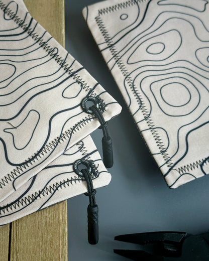 IVORY TOPO HANDKERCHIEF