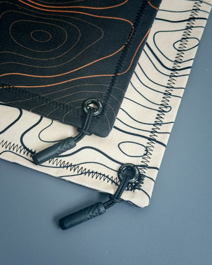 EBONY TOPO HANDKERCHIEF