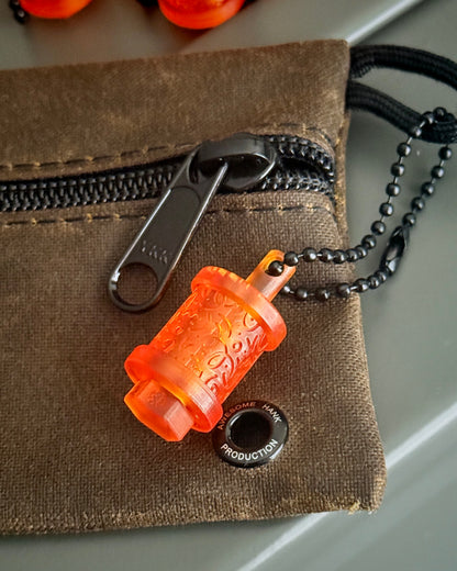 LOOPS BEAD AND KEEPER LANTERN (ORANGE)