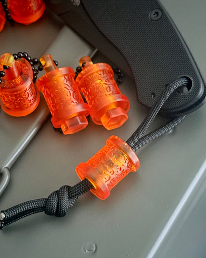 LOOPS BEAD AND KEEPER LANTERN (ORANGE)