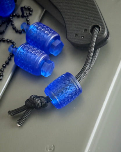 SEIGAIHA BEAD AND KEEPER LANTERN (NAVY)