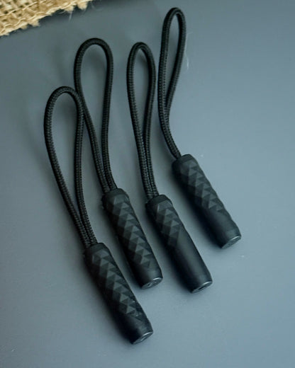 DIAMOND ZIPPER NUNCHUCK 4-PACK (COAL)