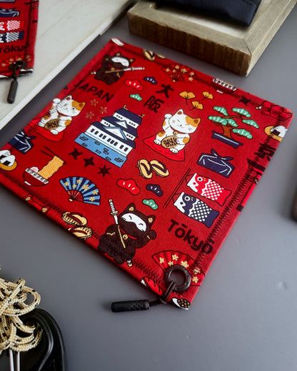 NEKO CITY RUBY HANDKERCHIEF (HUSKY)