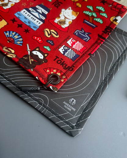 NEKO CITY RUBY HANDKERCHIEF (HUSKY)