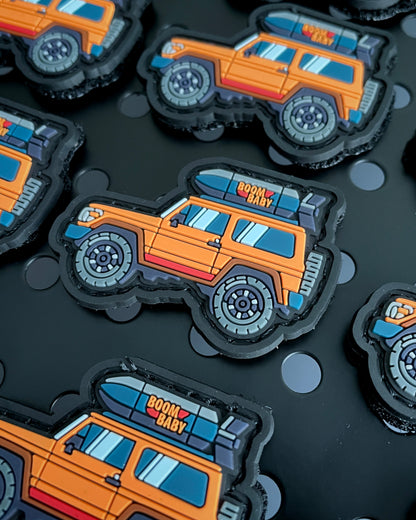 WICKED MOTORS BOOM BABY PATCH
