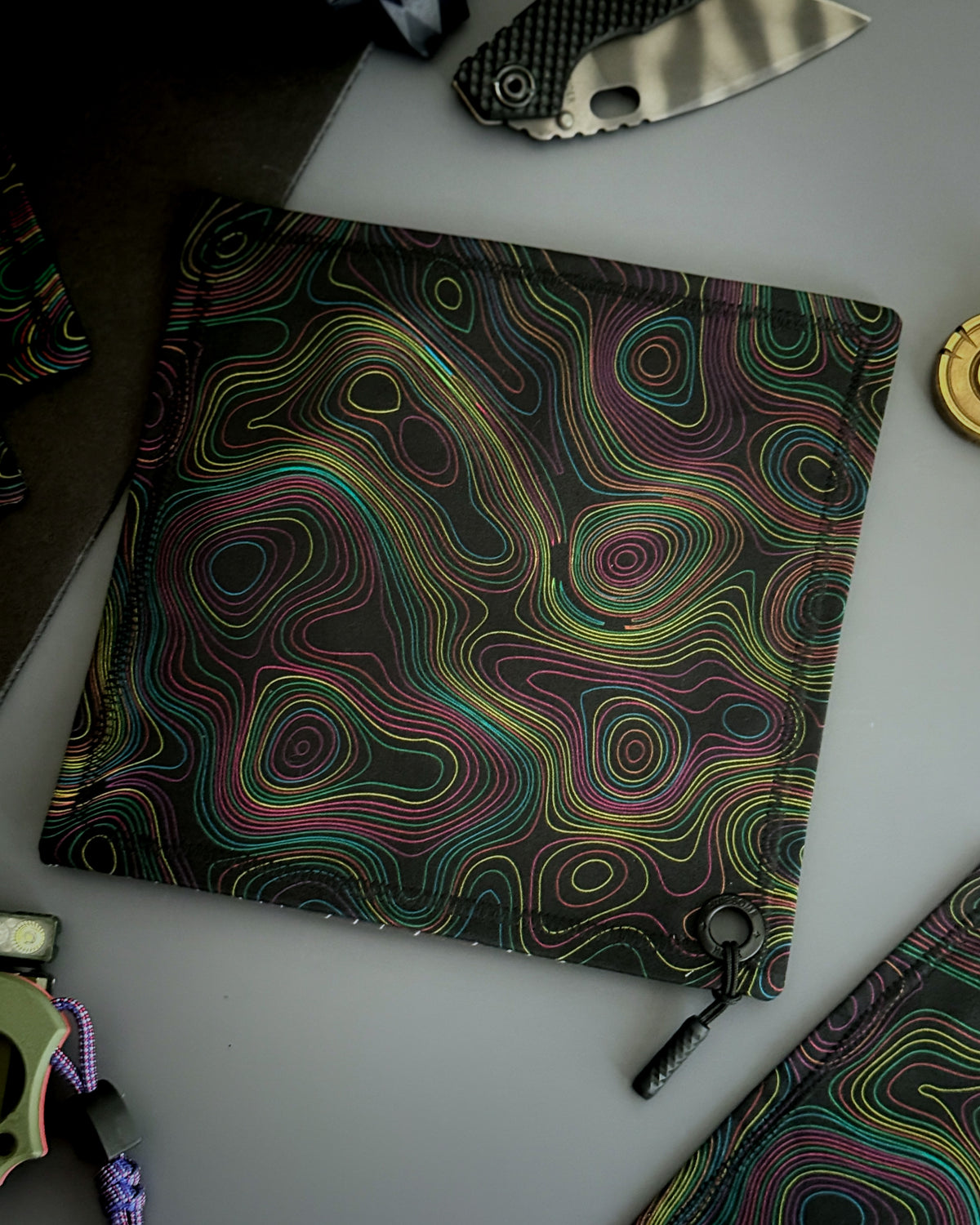 OIL TOPO HANDKERCHIEF (XL) - EDC HANK