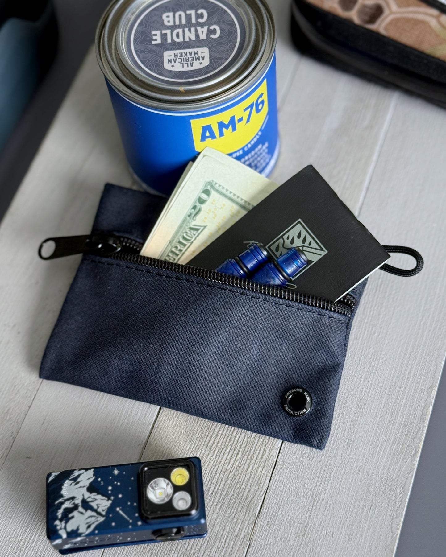 POKKA X AWESOME HANK - POCKET PEN CANVAS POUCH KIT