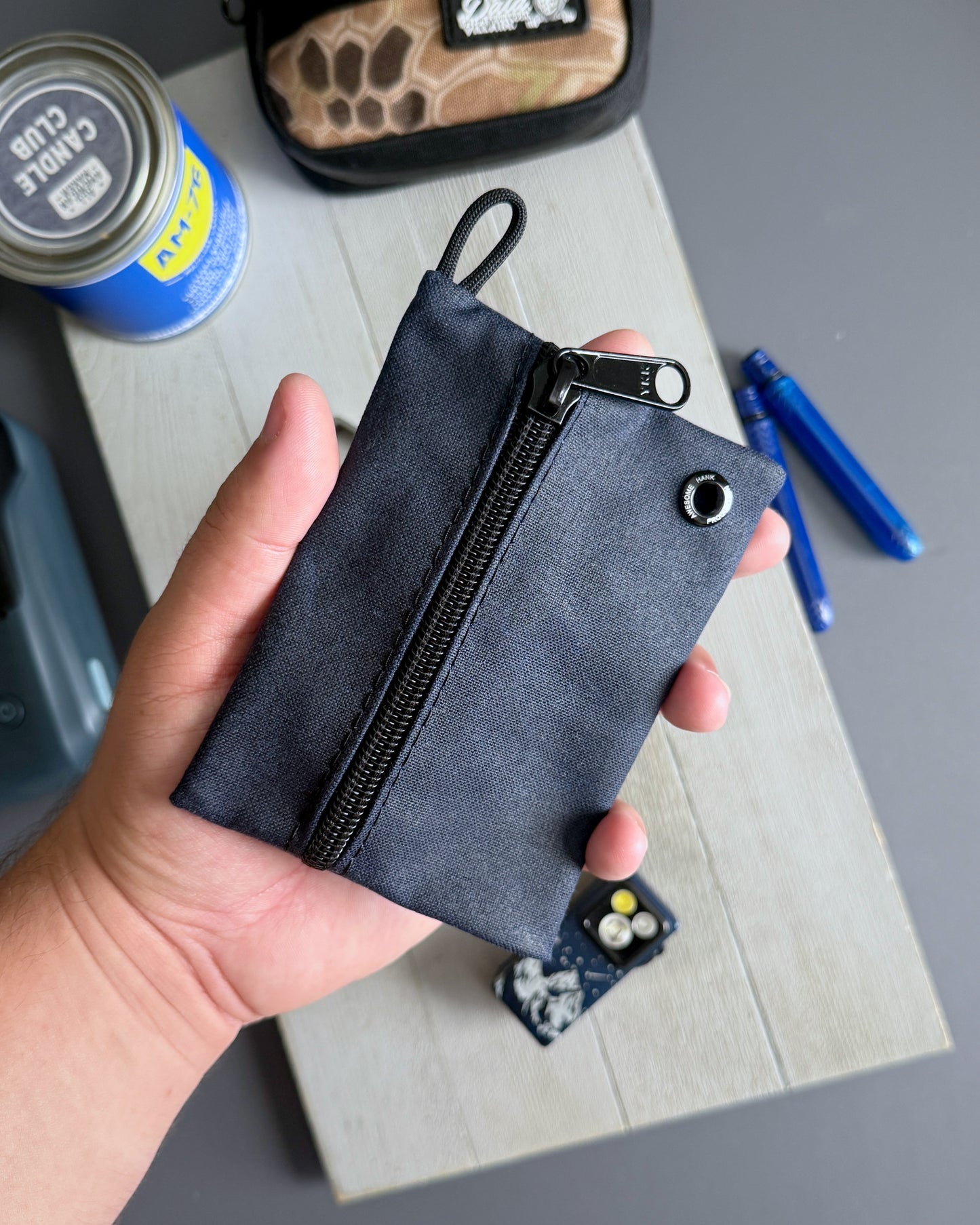 POKKA X AWESOME HANK - POCKET PEN CANVAS POUCH KIT