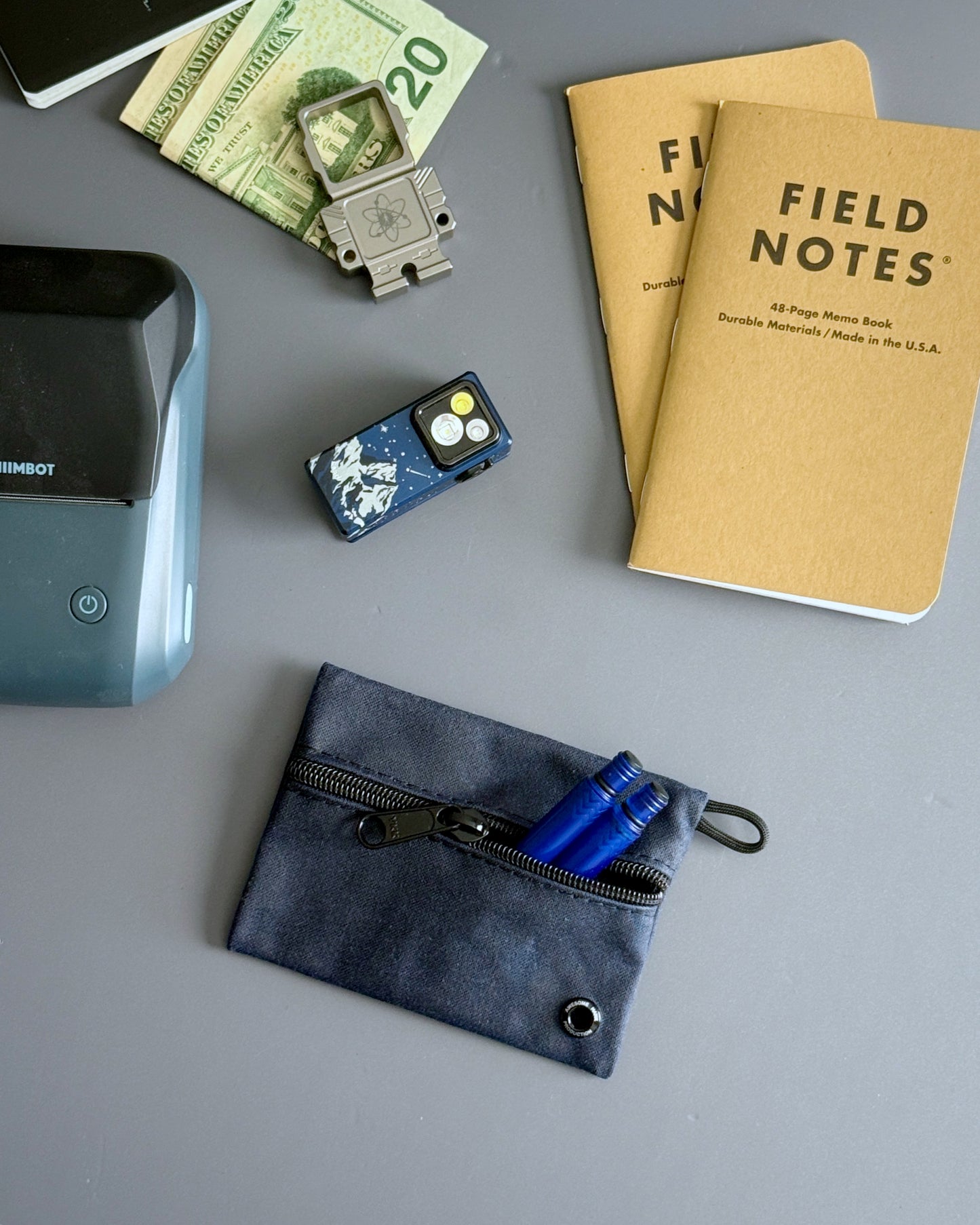 POKKA X AWESOME HANK - POCKET PEN CANVAS POUCH KIT