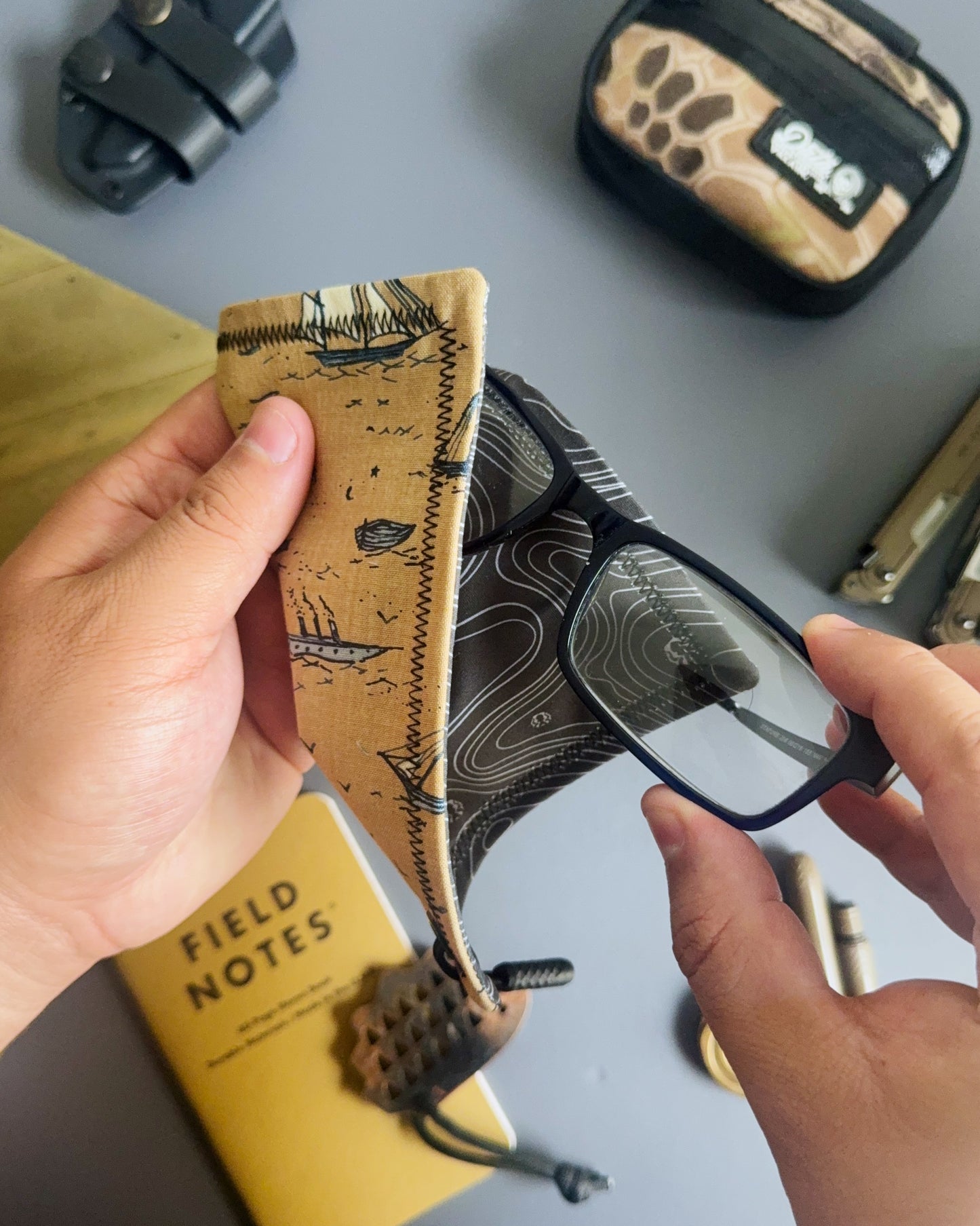 SAILBOATS HANDKERCHIEF (MINI)