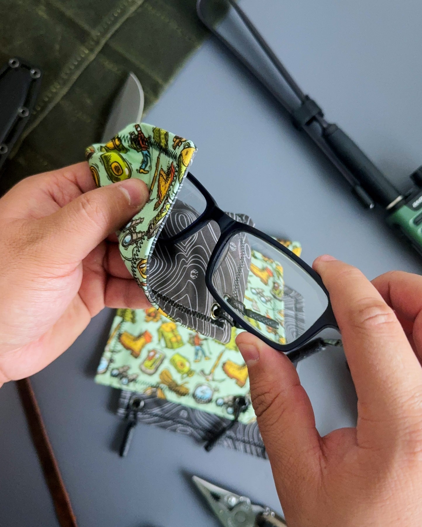 CAMPING HANDKERCHIEF (MINI)