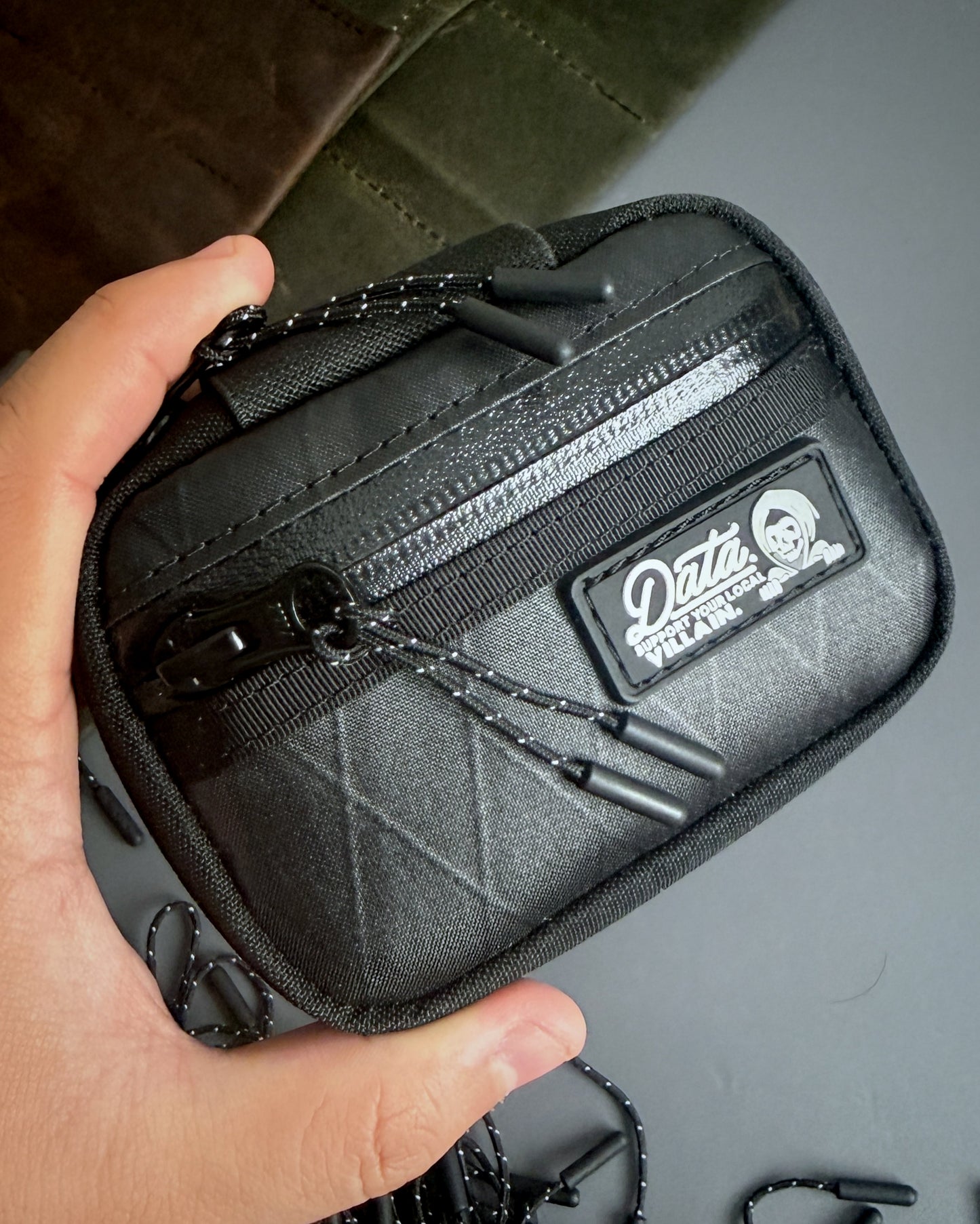 TWIN TAIL ZIPPER NUNCHUCKS 4-PACK (BLACK)