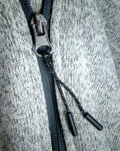 TWIN TAIL ZIPPER NUNCHUCKS 4-PACK (BLACK)