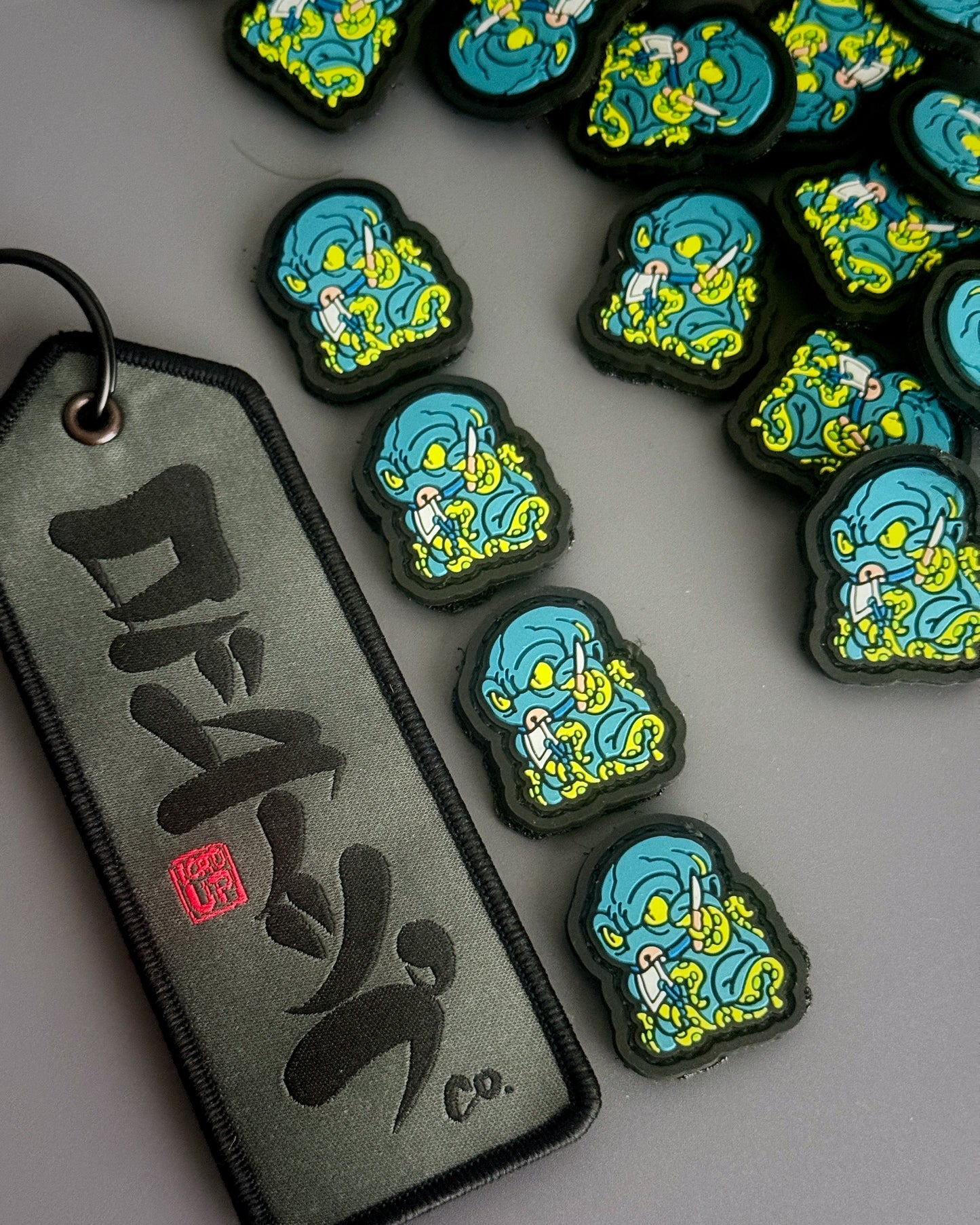 AWESOME KRAKEN HANDKERCHIEF + PATCH PACK (MINI)