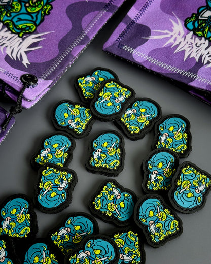 AWESOME KRAKEN HANDKERCHIEF + PATCH PACK (MINI)