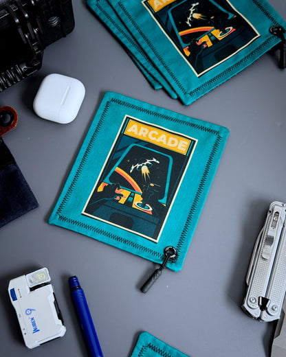 ARCADE MACHINE HANDKERCHIEF (MINI)