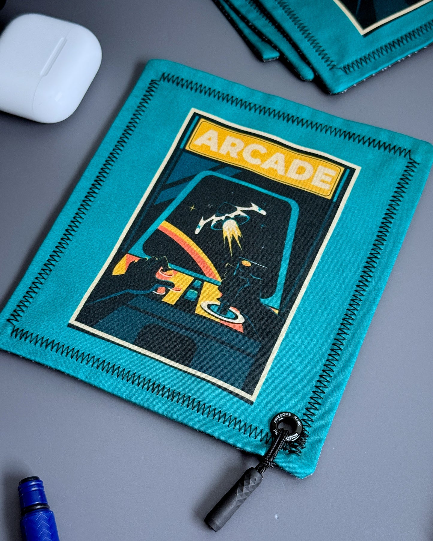 ARCADE MACHINE HANDKERCHIEF (MINI)
