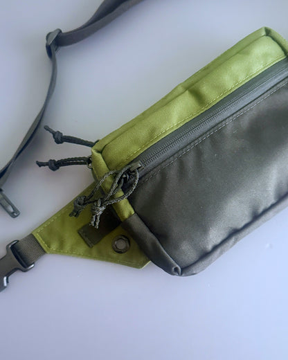 EARTHSEED BLK N' OLIVE FANNY PACK