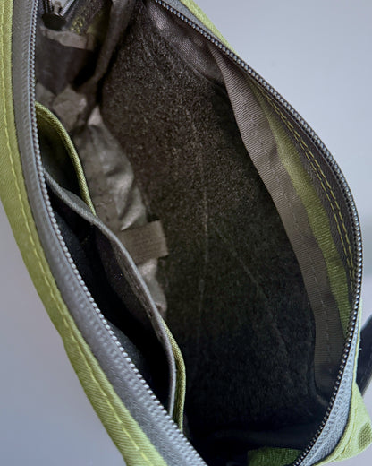 EARTHSEED BLK N' OLIVE FANNY PACK