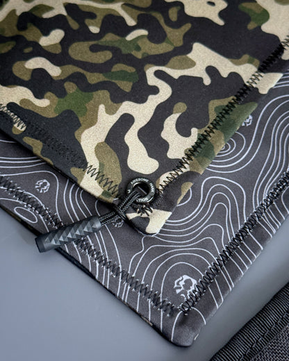 WOODLAND CAMO HANDKERCHIEF (MINI) - EDC HANK