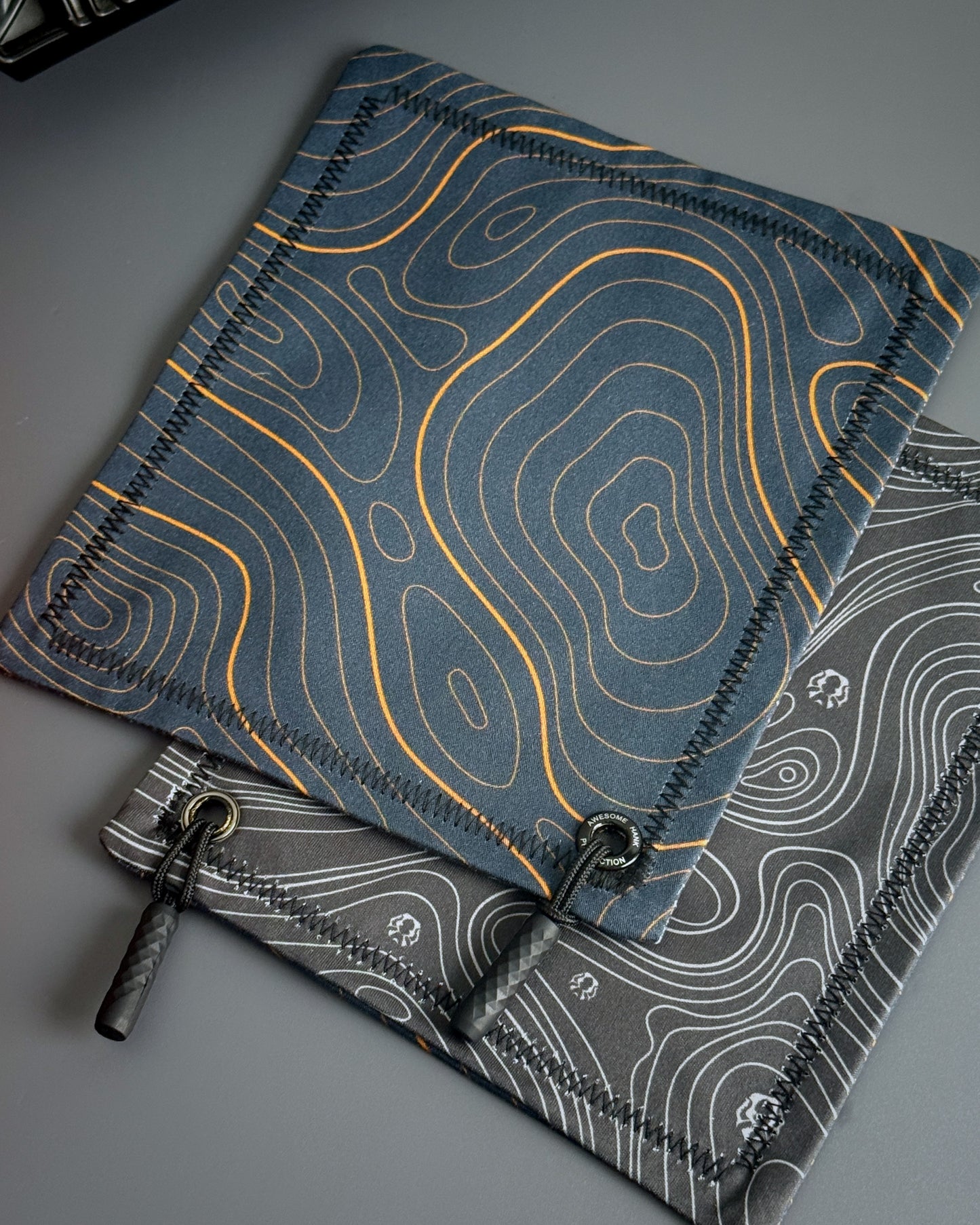 SLATE TOPO HANDKERCHIEF (MINI)