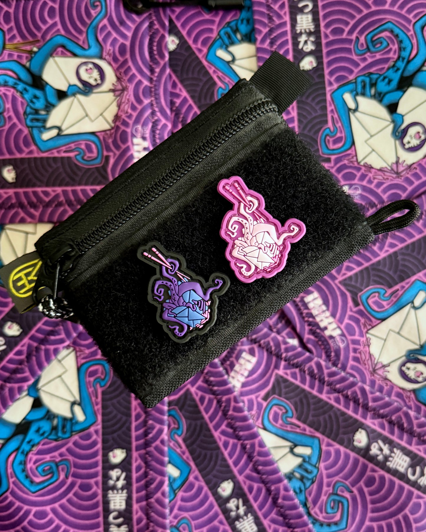 INKY TAKEOUT HANDKERCHIEF + PATCH